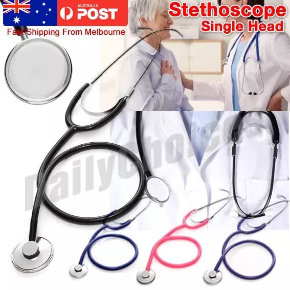 Professional Single Head Stethoscope Medical ENT Nurse Doctor Vet Student