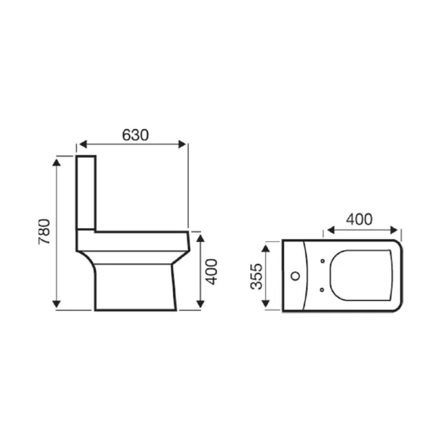 Cube L Shaped Shower Bath 1700mm Bathroom Suite WC Toilet Wash Basin Right Left 2