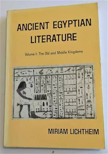 Ancient Egyptian Literature V 1 (Pap... by Miriam Lichtheim Paperback / softback