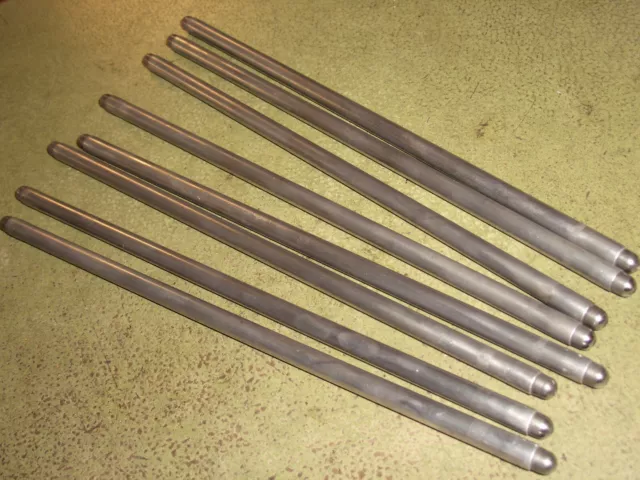 VW Air Cooled -Set of 8 Used Engine Push Rods-1300cc-1600cc Bug/Bus/Ghia/Type 3