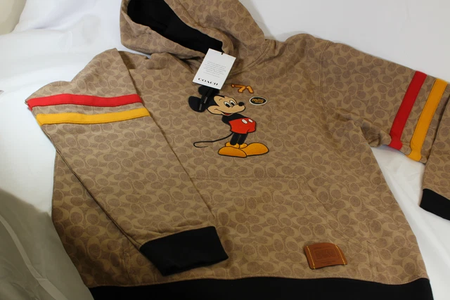 Disney x Coach Mickey Mouse Signature Hoodie Taille XL