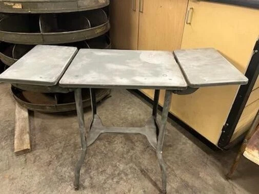 Vintage Drop-Leaf Typewriter Table table desk Steel Mid Century Modern Retro Vintage Drop-Leaf Typewriter Table table desk Steel Mid Century Modern Retro