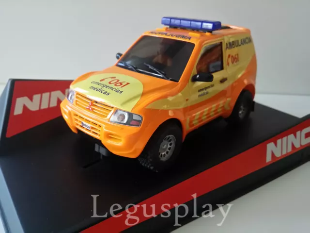 Scx Scalextric Slot Ninco 50512 Mitsubishi Pajero Sem - Emergency