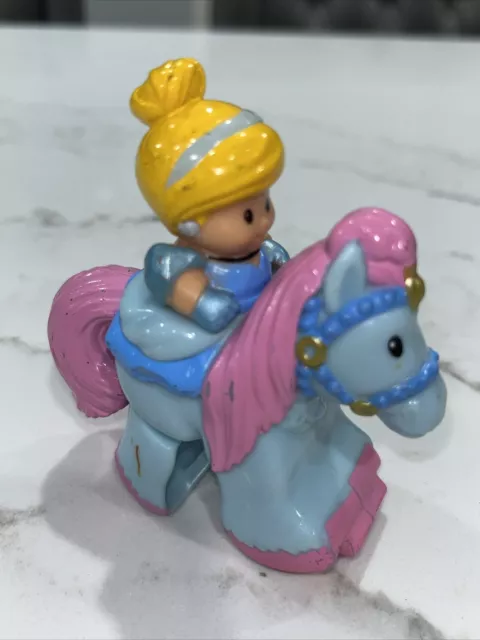 Fisher Price Little People Disney Princess Klip Klop Cinderella Horse Figure