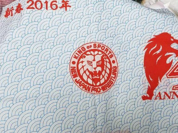 New Japan Pro Wrestling Novelty Japanese Towel Hiroshi Tanahashi Kazuchika Okada