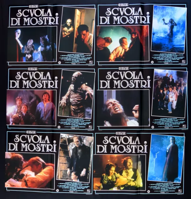 fotobuste SCUOLA DI MOSTRI The Monster Squad Fred Dekker dracula uomo lupo F117