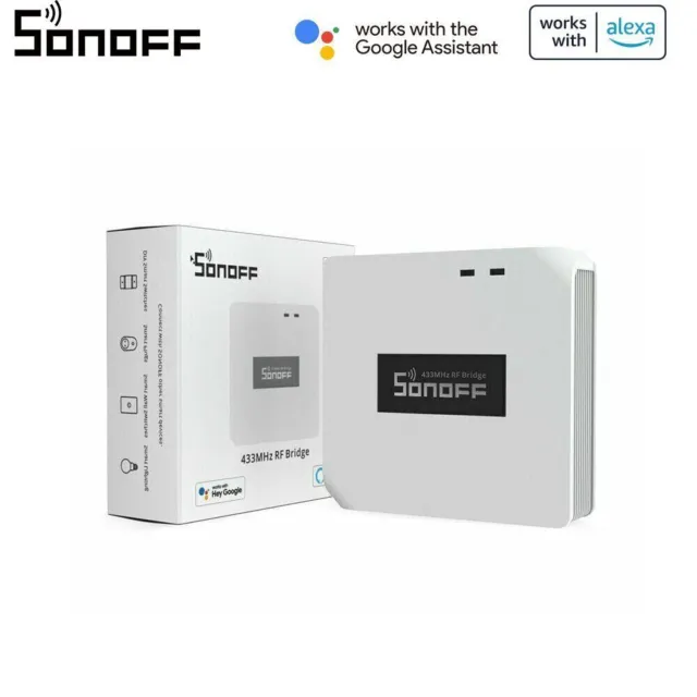 SONOFF RF Wireless Bridge R2 Gateway 433MHz Smart Remote Controller Smart Scenes