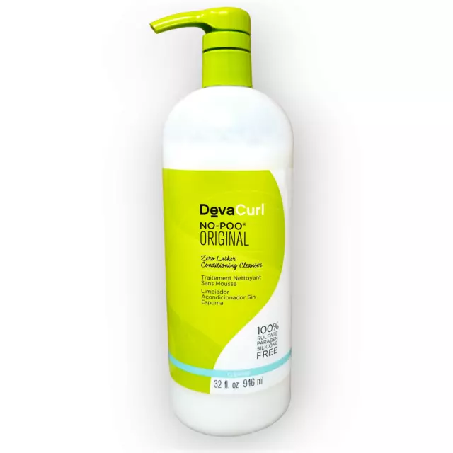 DevaCurl No-Poo Original Zero Lather Conditioning Cleanser 32 oz