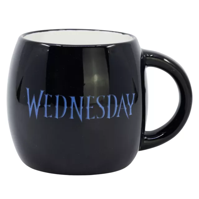 Wednesday Tasse IN Keramik Kelche Wein 380 ML, IN Geschenkbox