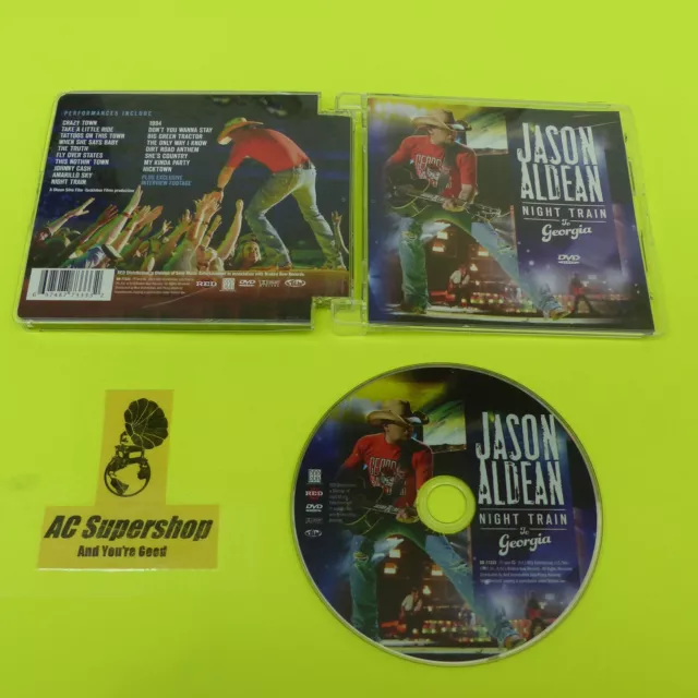 Jason Aldean Night Train To Georgia DVD - CD Compact Disc