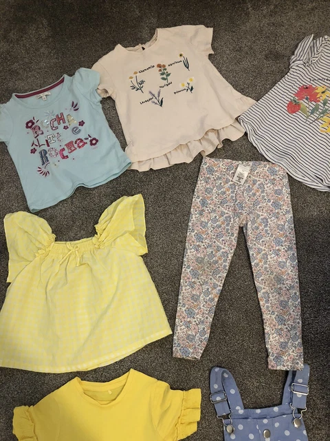 bundle girls spring clothes age 3-4 years River Island Zara Next George 10