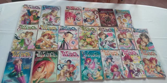 Lot 20 witch mag 2004 2005 2006 TBE