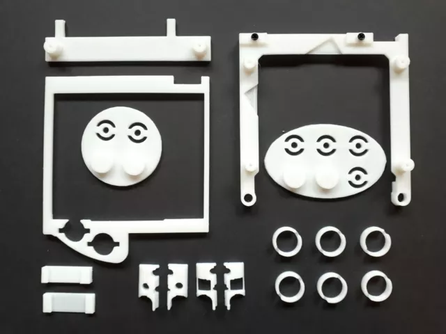 Gameboy zero 3D print parts