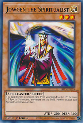 Jowgen the Spiritualist LDS3-EN003 1st N/Mint YUGIOH Card  Common