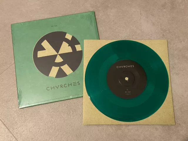 CHVRCHES - We Sink 7" - LIMITED GREEN VINYL - Record Store Day 2014 - RSD