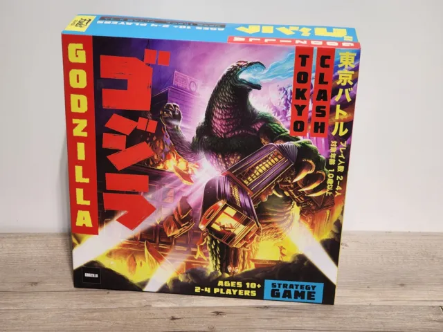 Funko Godzilla Tokyo Clash Board Strategy Game New