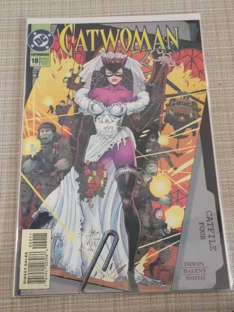 Catwoman #18 February 1995 DC Comics DIXON BALENT SMITH Sexy