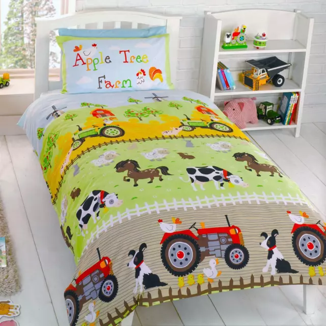 Apple Tree Farm Duvet Cover Sets Bedding - Junior / Bundle, Single, Double