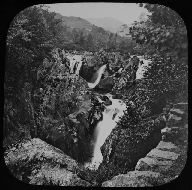 COLWITH FORCE C1887 ANTIQUE Magic Lantern Slide LAKE DISTRICT PHOTO
