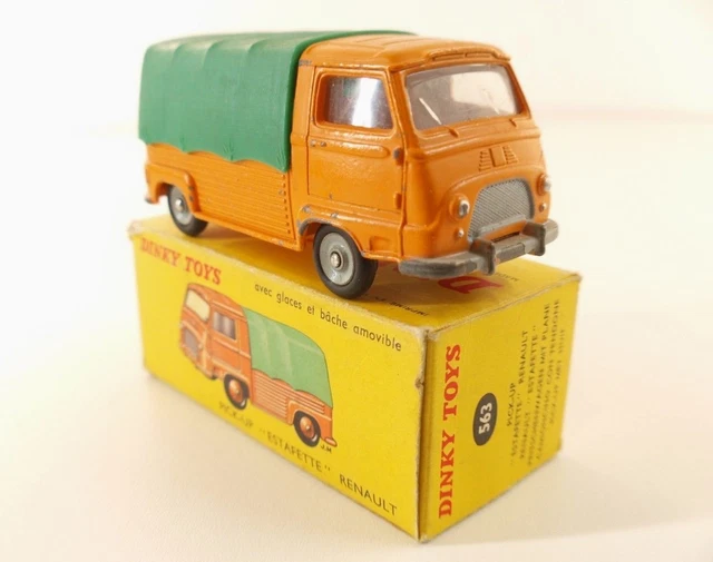 Dinky Toys F n° 563 Renault Estafette pick-up bâchée 1/43 en boite