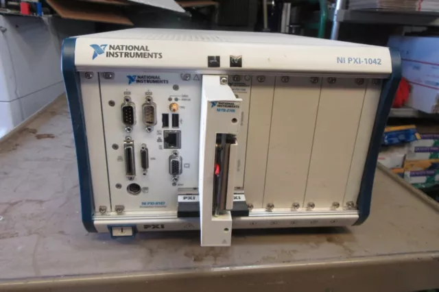 O105 National Instruments Ni Pxi  1042 Chassis / Pxi 6115 / Pxi 818 /  Pxi 7340