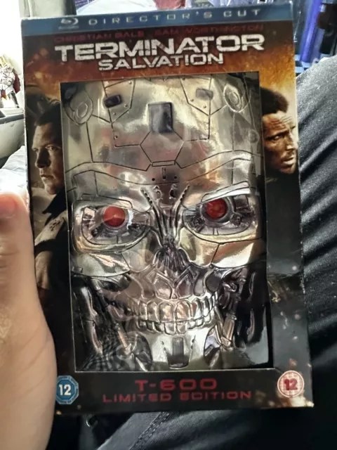 Terminator Salvation Directors Cut Limited Edition T-600 Blu Ray