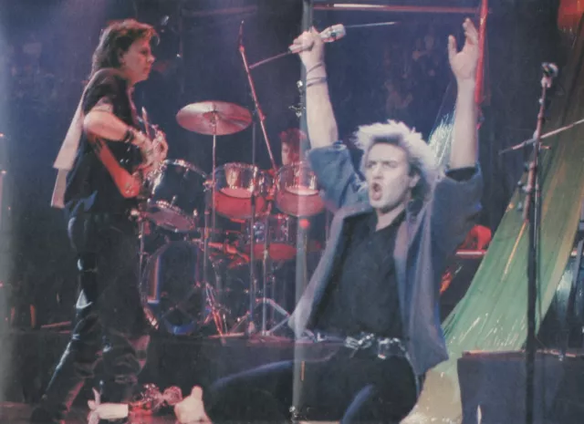 Duran Duran Wham George Michael Poster Bravo DinA3 Doppelseite wie NEU