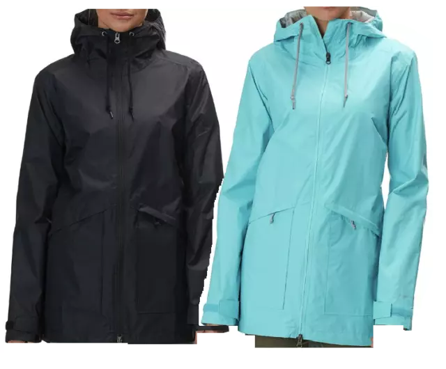 NWT COLUMBIA WOMEN'S ARCADIA Casual RAIN JACKET Mid Length, XS-S-M-L-XL