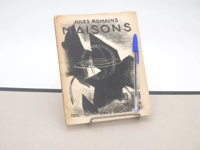 (Poèmes) Jules ROMAINS (1953) MAISONS - Edition Originale Numérotée - Paul COLIN