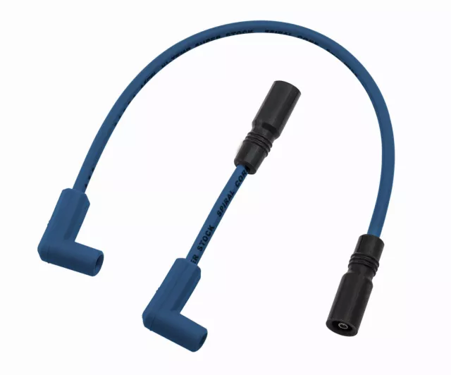 Accel 171100-B Spiral Core Wire Set, 8.0Mm Blue