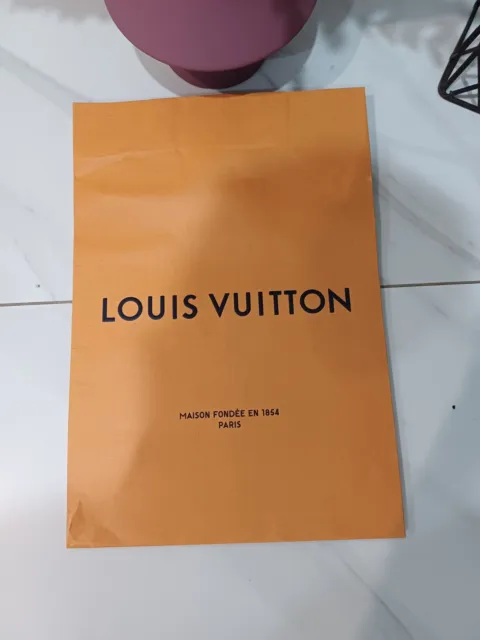 Louis Vuitton LV luxury Orange Med designer packaging gift carry bag