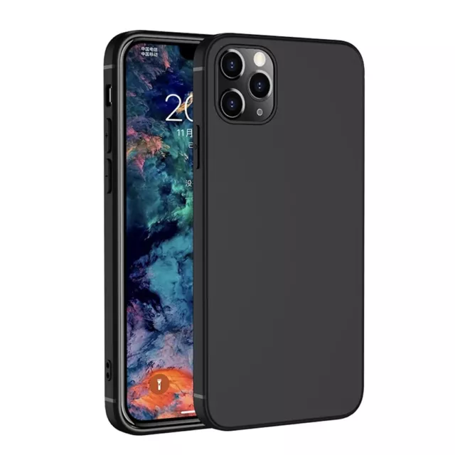 Matte Shockproof Slim TPU Rubber Silicone Cover for iPhone 12 Pro Max Case Shell