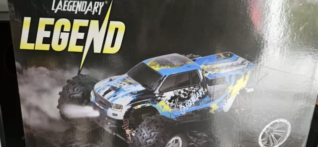 Laegendary Legend Dual Motor 1:10 scale 4x4 RC- 31+ MPH Brushless Remote Control