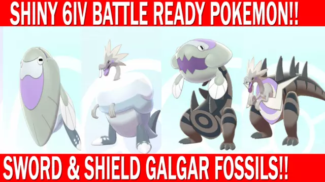 6IV Ultra Shiny Aerodactyl Pokemon Sword and Shield (Square Shiny)