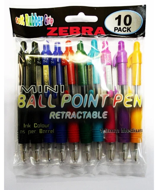Zebra Pen Z-Grip Smooth Stifte – Glam Blue Marble, 3er-Pack