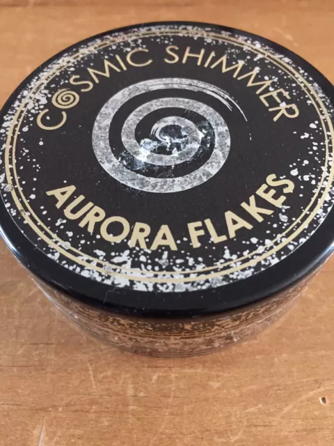 Creative Expressions Cosmic Shimmer Aurora Flakes 50ml-  BLACK DIAMOND