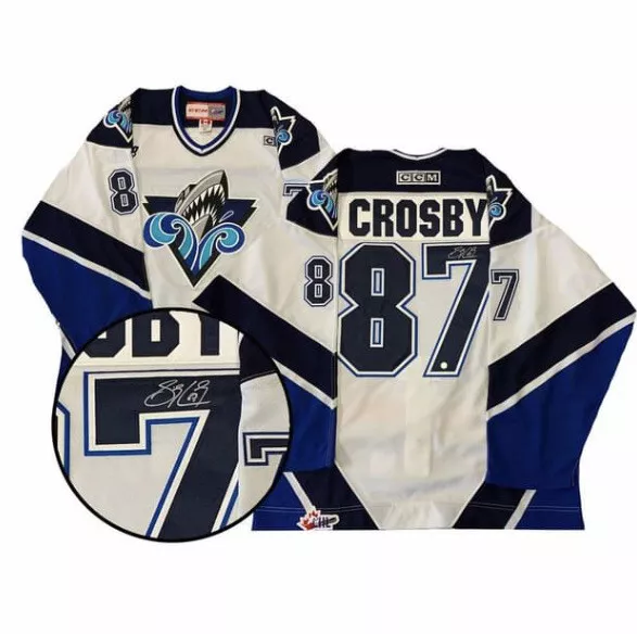 Sidney Crosby Rimouski Oceanic Hockey Jersey QMJHL CHL – Size 52 – NEW! –  St. John's Institute (Hua Ming)