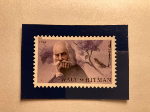 USPS Collector Stamp Magnet - USA Forever - Walt Whitman