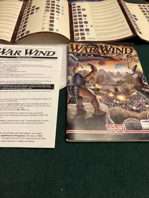 War Wind User Manual and Dependancy Chart