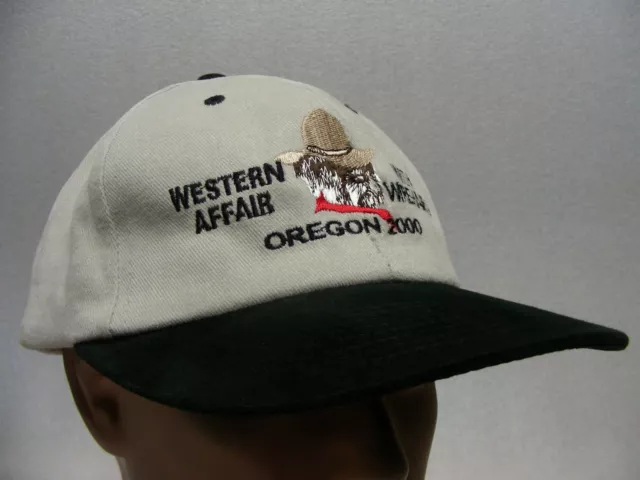 Western Affair With Wirehairs - Oregon 2000 - Adjustable Snapback Ball Cap Hat! 2