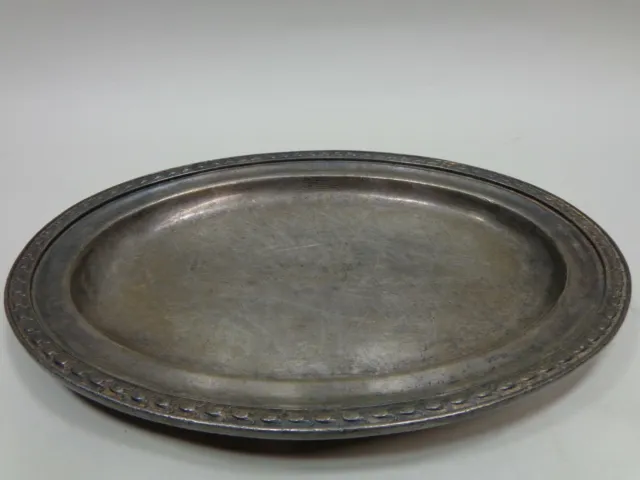 International Silver 11" Platter Missouri Pacific Lines The Eagle