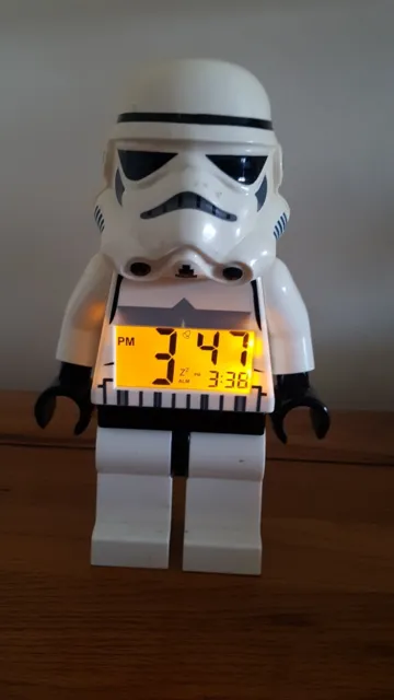 Lego Starwars Stormtrooper Clock 2010