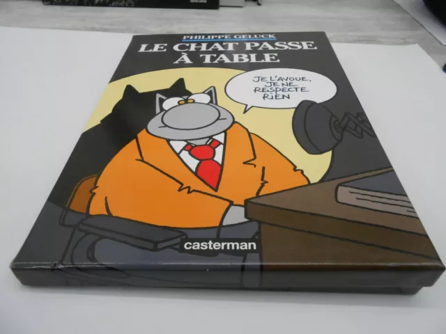 Chat (Le) Tome 19 : Le Chat Passe A Table E.o Casterman 2014