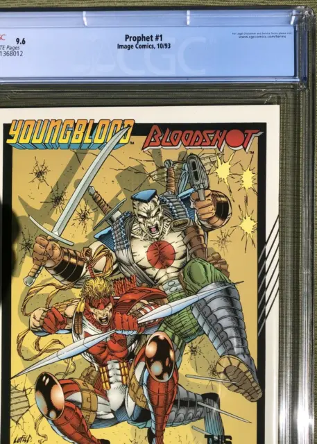 Prophet #1 CGC 9.6 NM+ 1993 Liefeld #0 Coupon Included Movie soon Image Comics 7