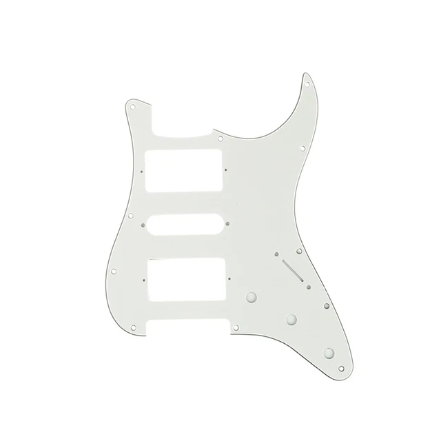Battipenna Per Fender Precision Bass American 5 Corde - Design 3 Strati Bianco - Foto 5