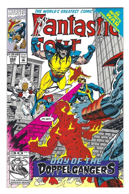 Fantastic Four Comic Issue #368 - Marvel Comics (1992) - Infinity War Crossover