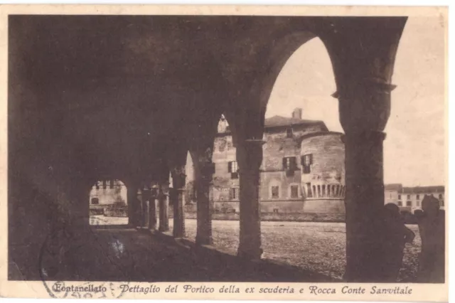 Fontanellato - Parma - Portico E Rocca Fontanellato - Parma - Portico E Rocca