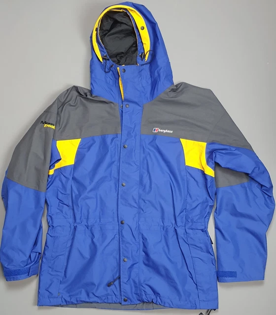 Mera peak jacket deals blue and yellow