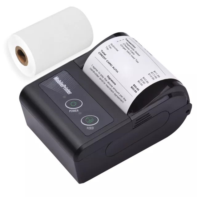 Portable 58mm 2 Inches   Thermal Bill Receipt Printer I6M0