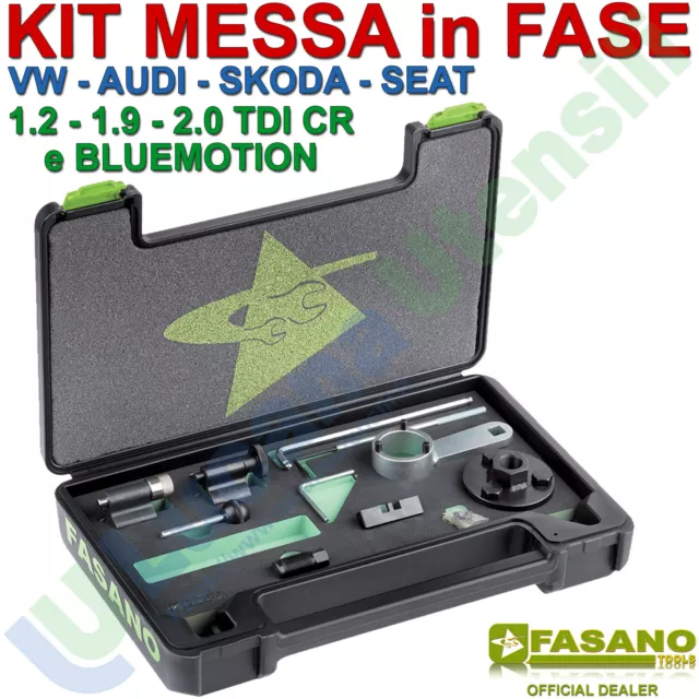 Kit Set Messa in Fase Motori VW AUDI 1.6 2.0 Diesel Utensili Attrezzi FG192/VW10